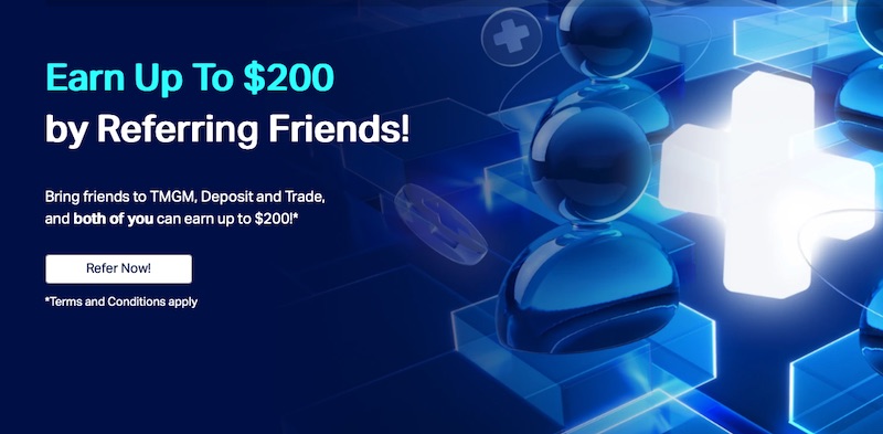 TMGM Offers Up to $200 in Rewards with Referral Program